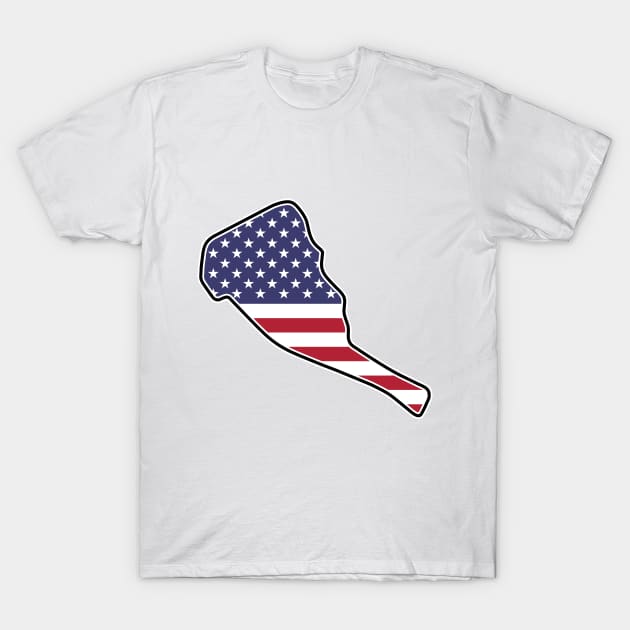 Road Atlanta [flag] T-Shirt by sednoid